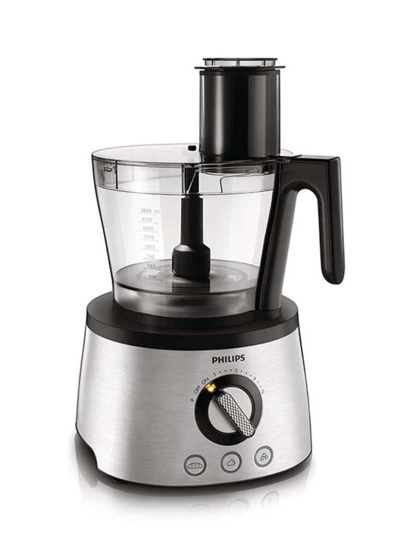 Food Processor 1300W HR7778 Grey/Black/Clear